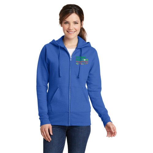Ladies Fleece Full-Zip Hooded Sweatshirt