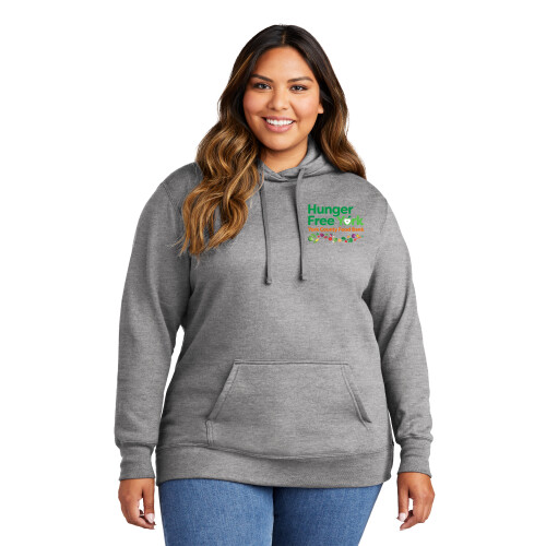 Ladies Fleece Pullover Hooded Sweatshirt