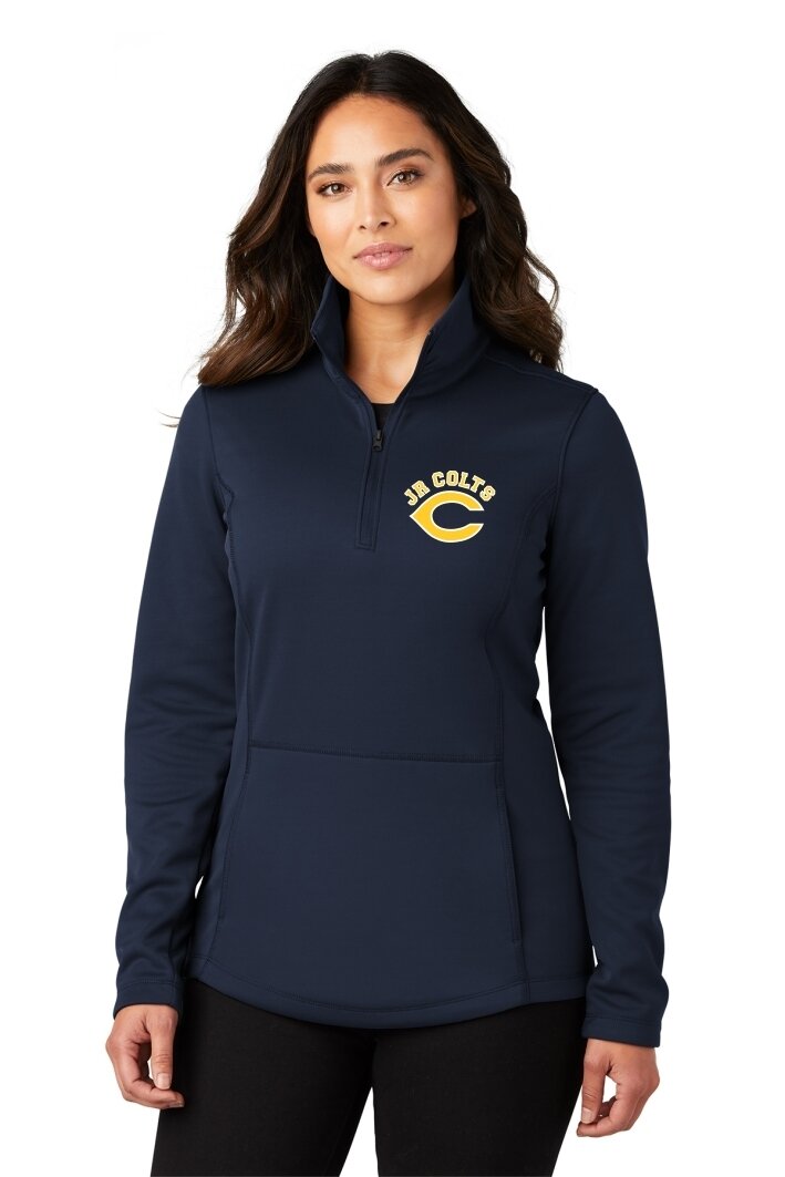 Port Authority Ladies Smooth Fleece 1/4-Zip