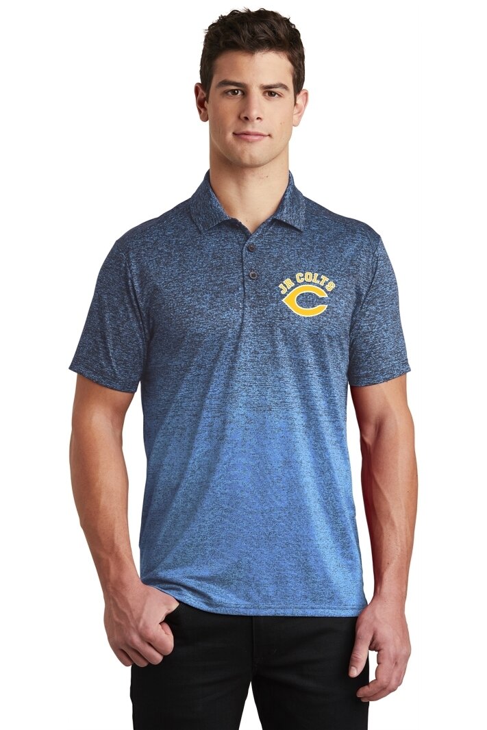 Sport-Tek Ombre Heather Polo