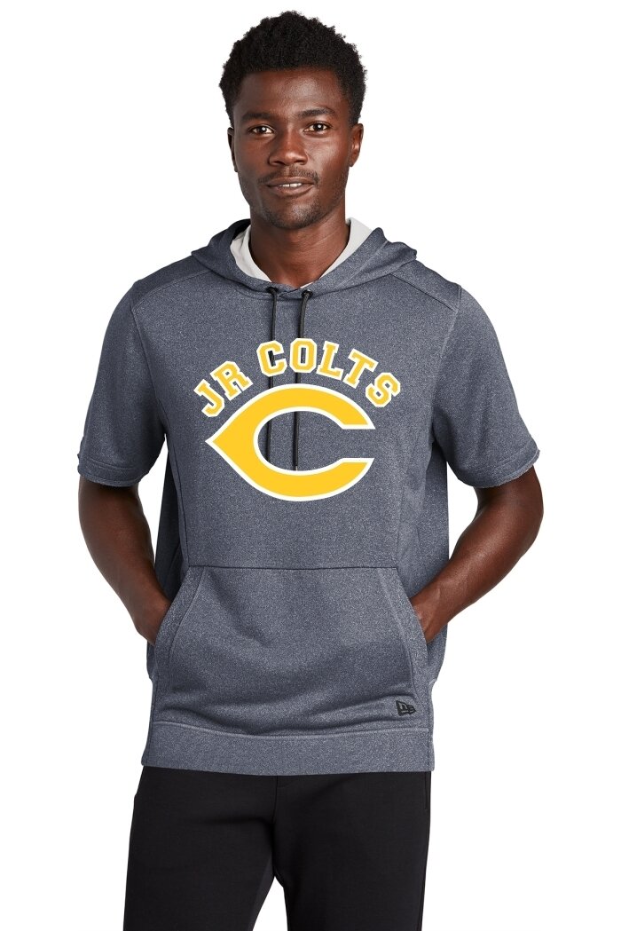 New Era - Unisex Performance Terry Short Sleeve Hoodie
