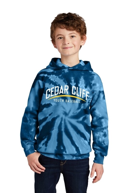 Port &amp; Company - Youth Tie-Dye Pullover Hooded Sweatshirt