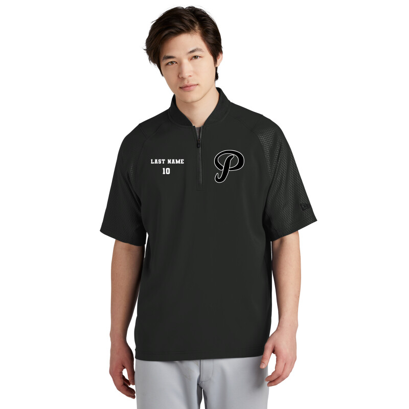 New Era Cage Short Sleeve 1/4-Zip Jacket