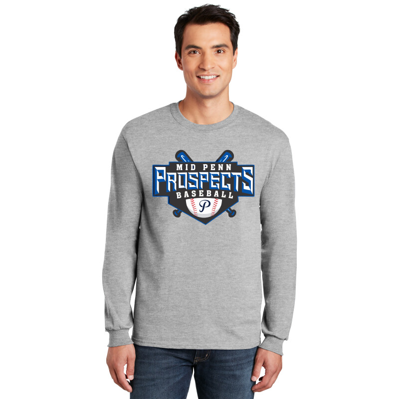Gildan - Ultra Cotton 100% Cotton Long Sleeve T-Shirt