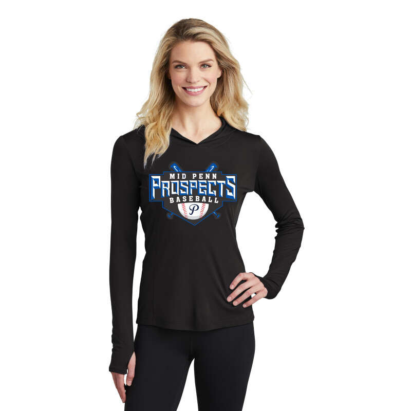 Sport-Tek Ladies PosiCharge Competitor Hooded Pullover