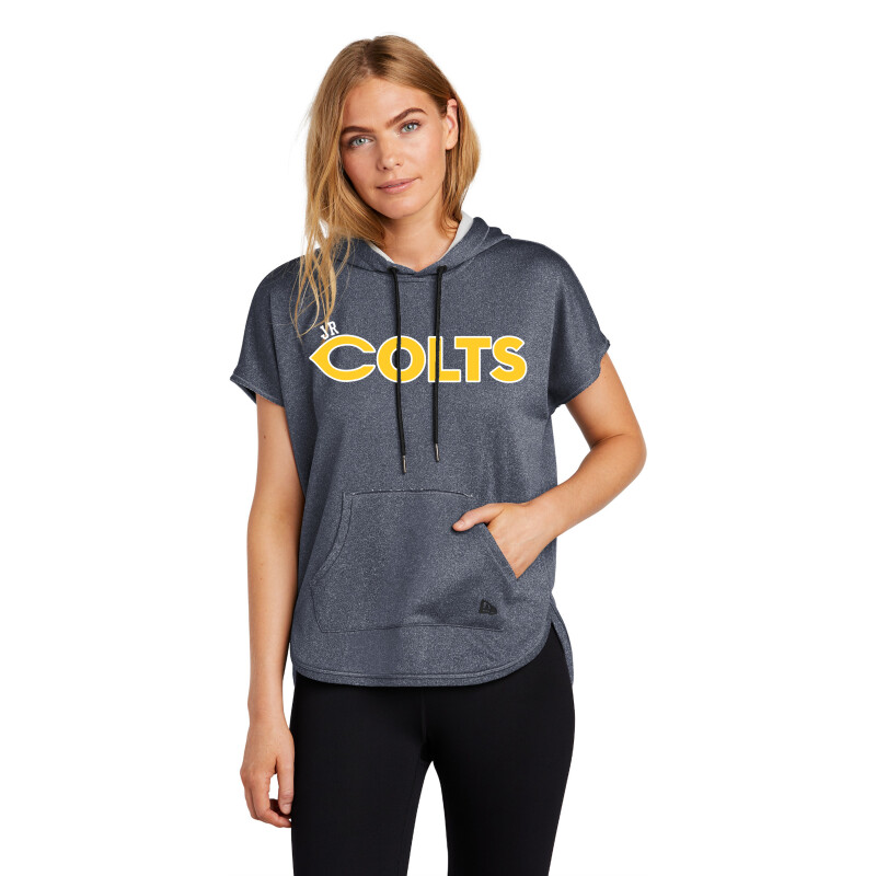 New Era - Ladies Performance Terry Short Sleeve Hoodie