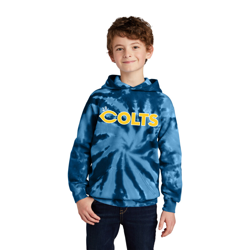 Port &amp; Company - Youth Tie-Dye Pullover Hooded Sweatshirt