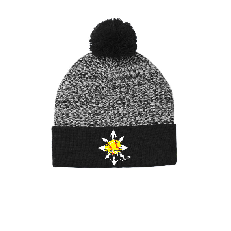 Heather Pom Pom Beanie