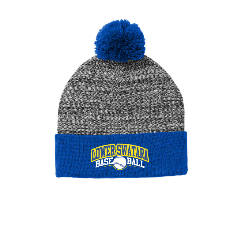 Heather Pom Pom Beanie