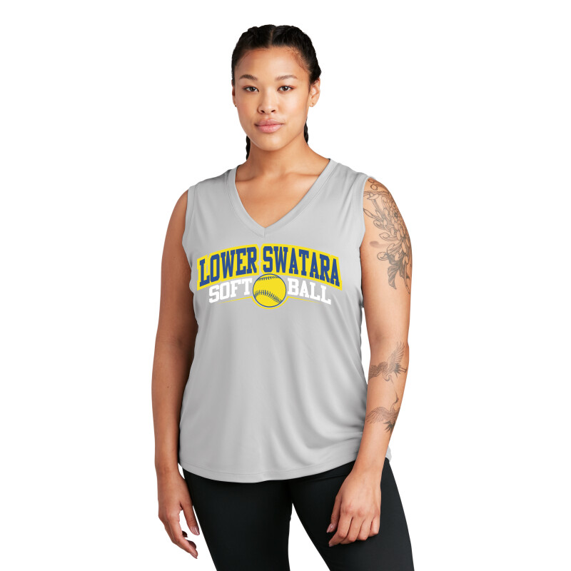 Ladies Sleeveless Competitor V-Neck Tee