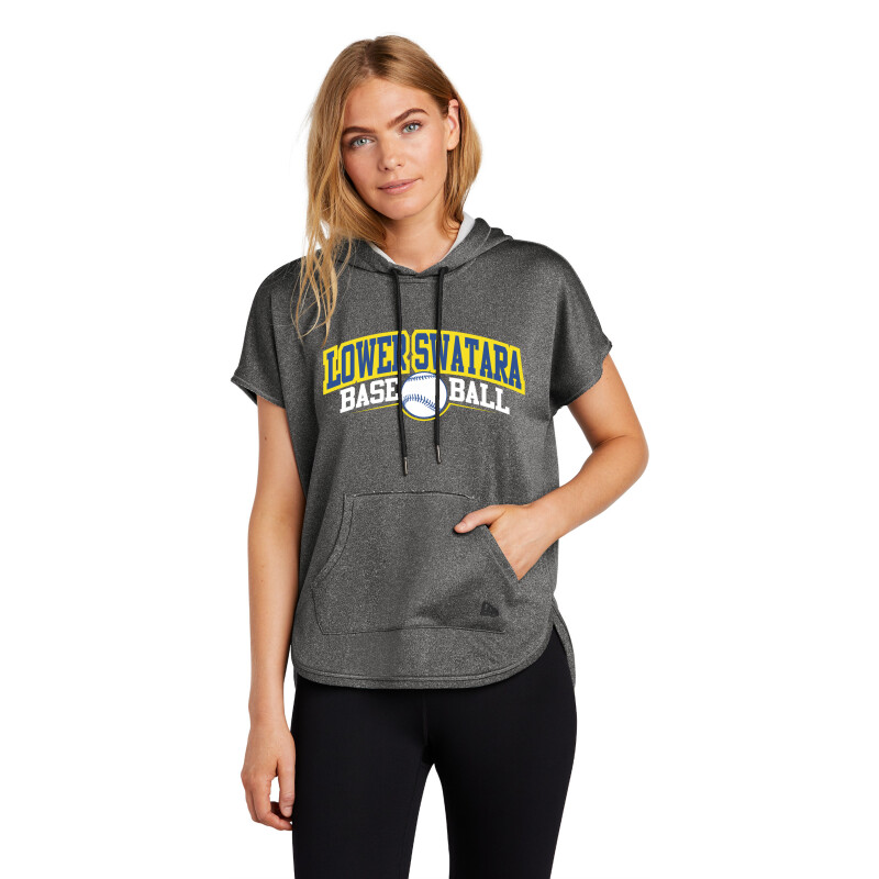New Era - Ladies Performance Terry Short Sleeve Hoodie