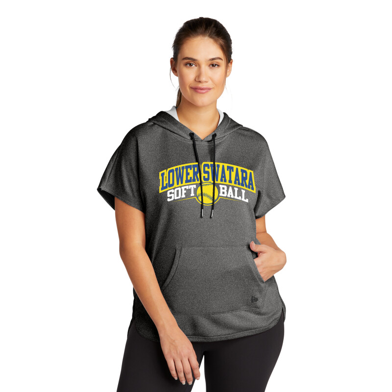 New Era - Ladies Performance Terry Short Sleeve Hoodie