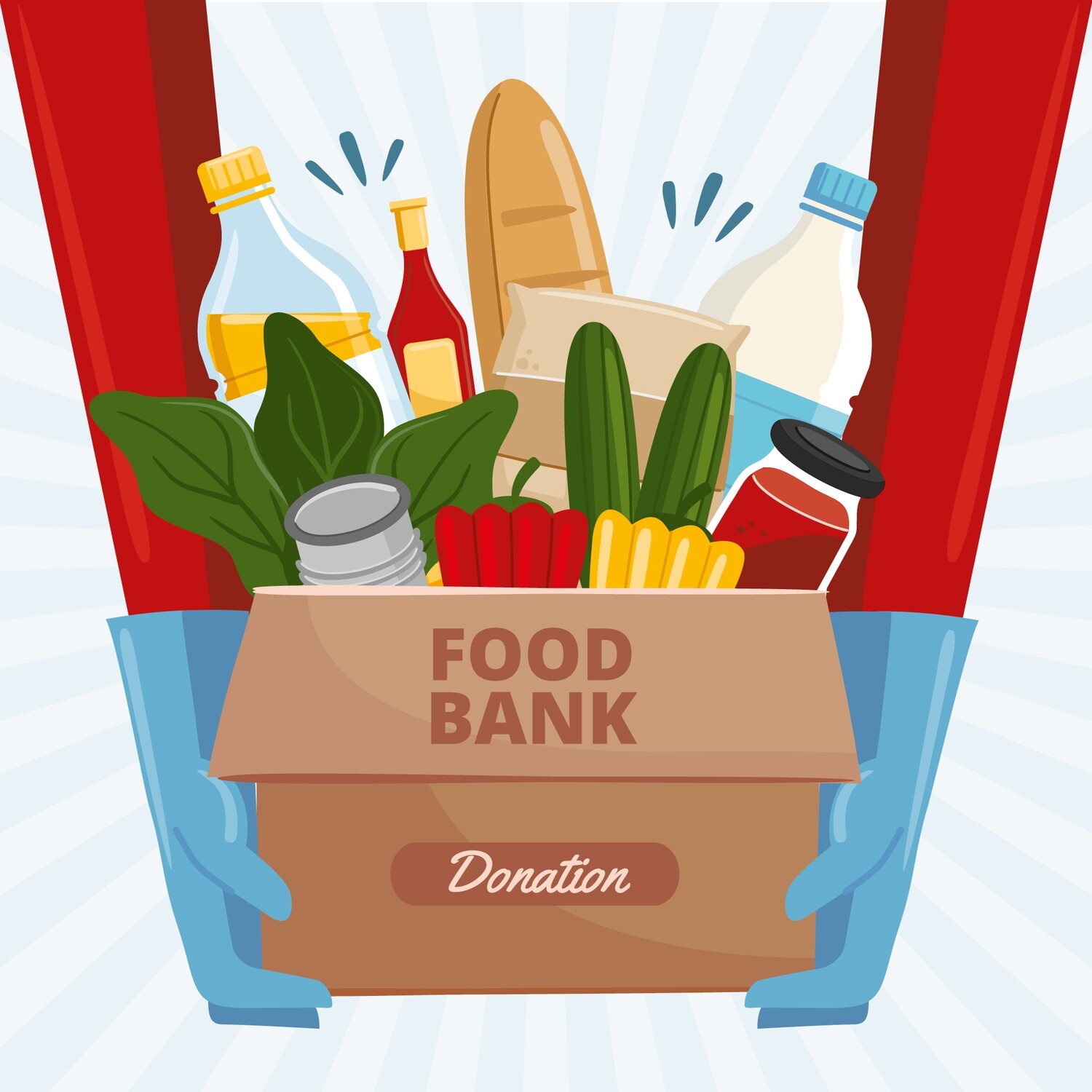 Donation to the Food Bank