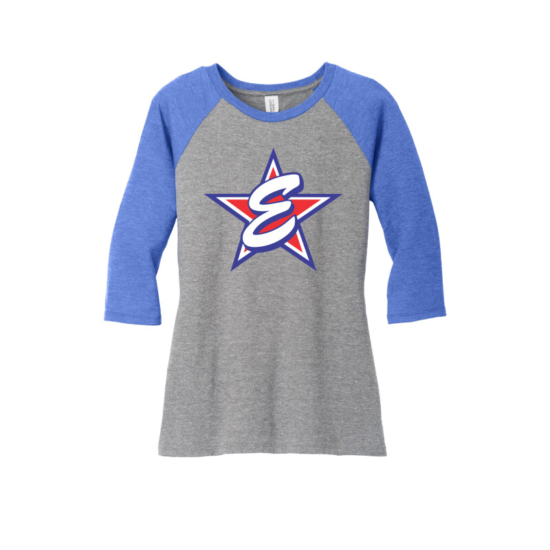 District - Women’s Perfect Tri ® 3/4-Sleeve Raglan