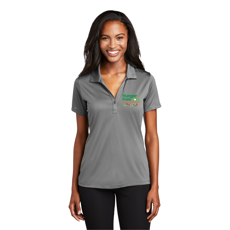 Ladies Embossed PosiCharge® Tough Polo