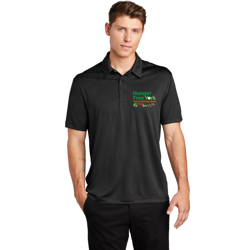 Men&#39;s Embossed PosiCharge® Tough Polo