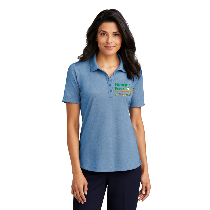 Ladies Fine Pique Blend Polo