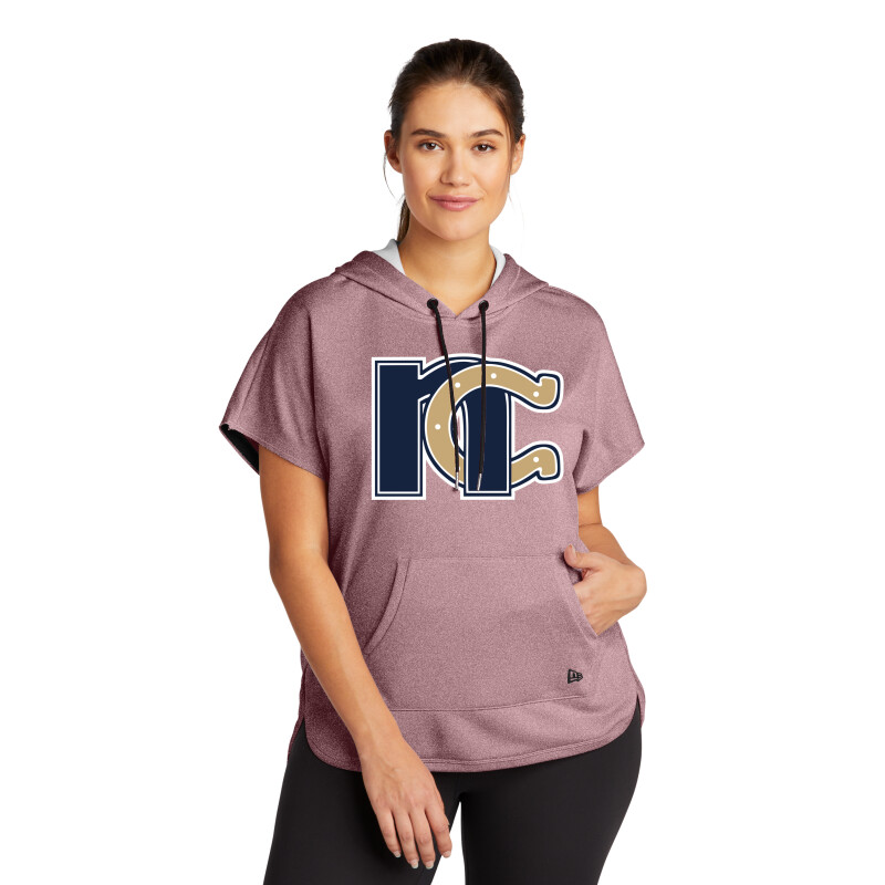 New Era - LADIES Performance Terry Short Sleeve Hoodie