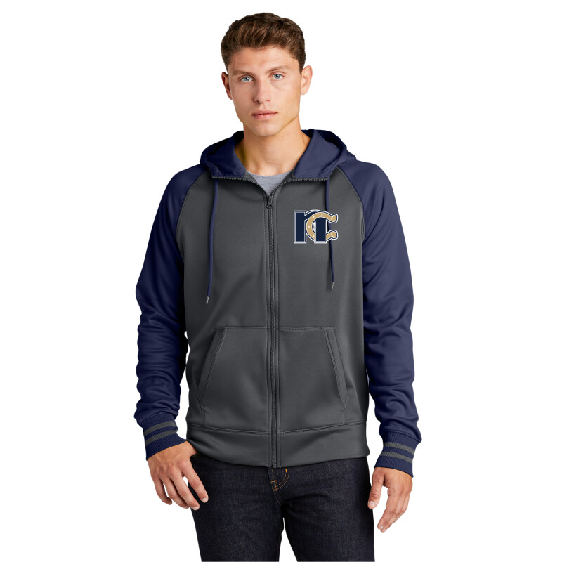 Sport-Tek® Varsity Fleece Full-Zip Hooded Jacket