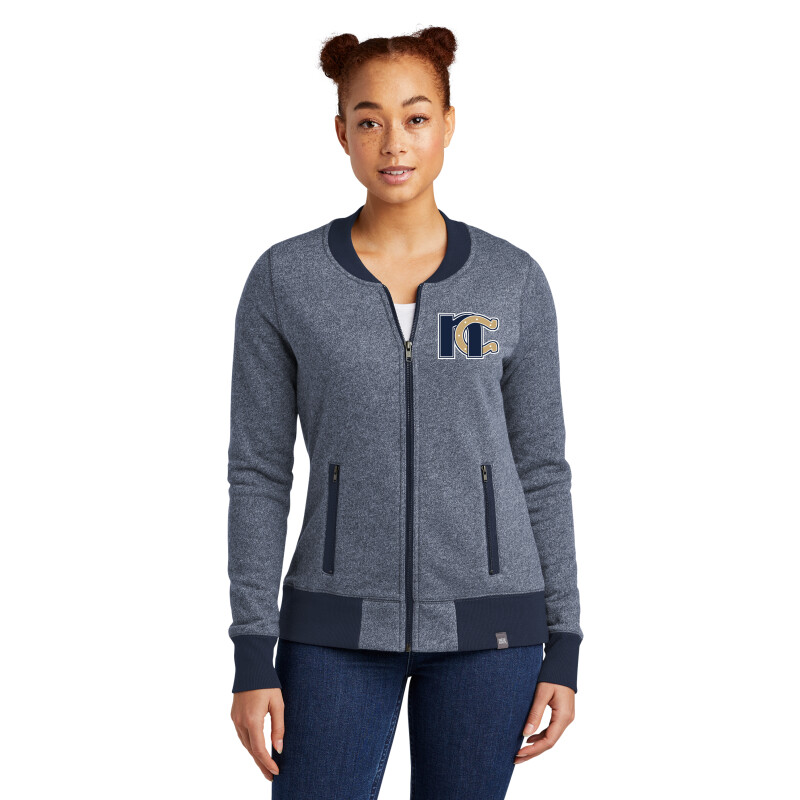 New Era® LADIES French Terry Baseball Full-Zip