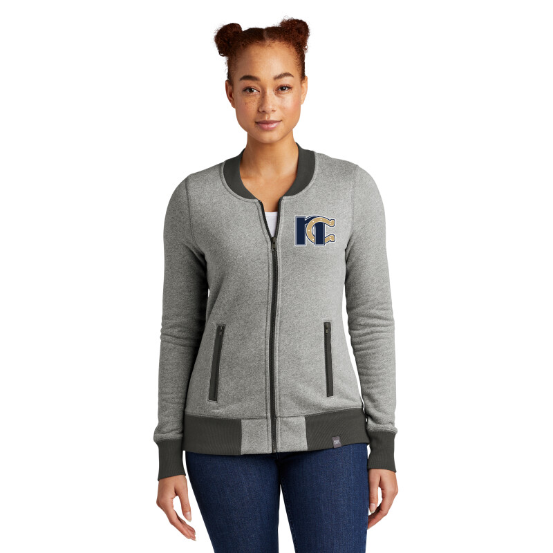 New Era® LADIES French Terry Baseball Full-Zip