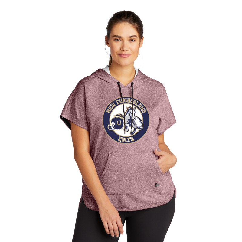 New Era - LADIES Performance Terry Short Sleeve Hoodie