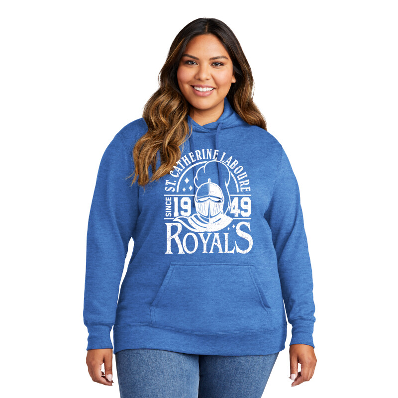 Ladies Core Fleece Pullover Hooded Sweatshirt