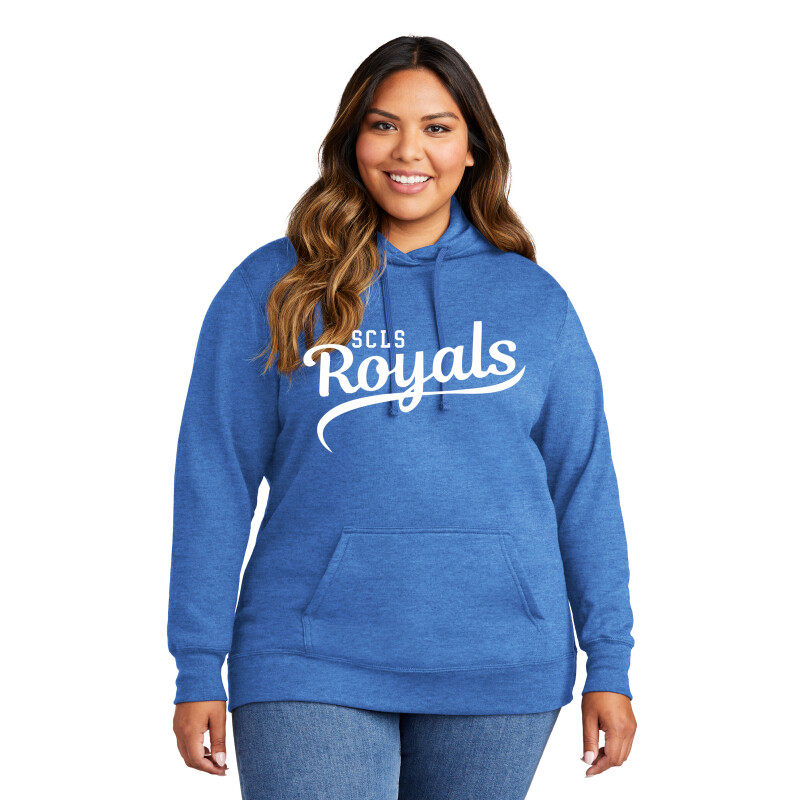 Ladies Core Fleece Pullover Hooded Sweatshirt