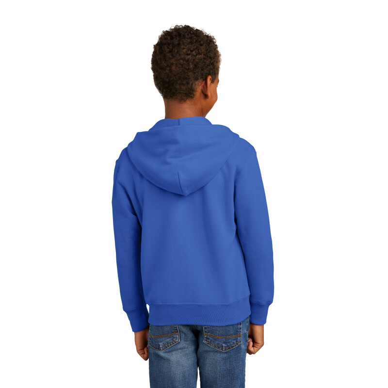 Youth Core Fleece Full-Zip Hooded Sweatshirt