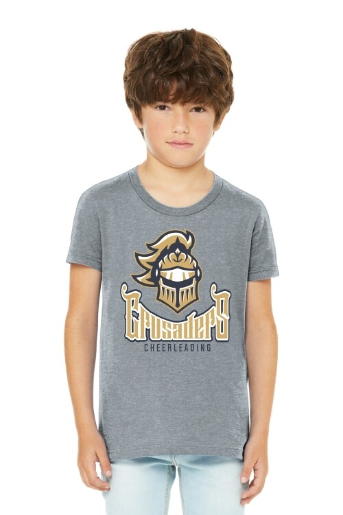 YOUTH  Triblend Short Sleeve Tee - Logo 1
