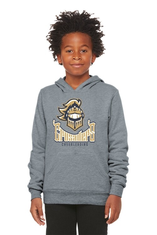 YOUTH Sponge Fleece Pullover Hoodie - Logo 1