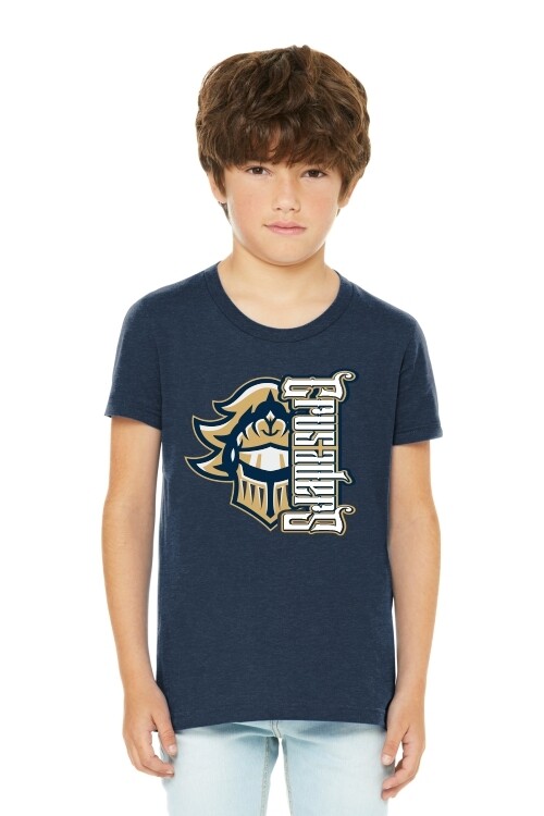 YOUTH  Triblend Short Sleeve Tee - Logo 2
