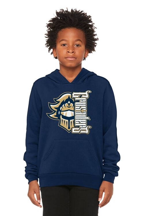 YOUTH Sponge Fleece Pullover Hoodie - Logo 2