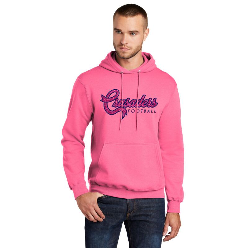 Breast Cancer Awareness - Unisex Fleece Pullover Hooded Sweatshirt