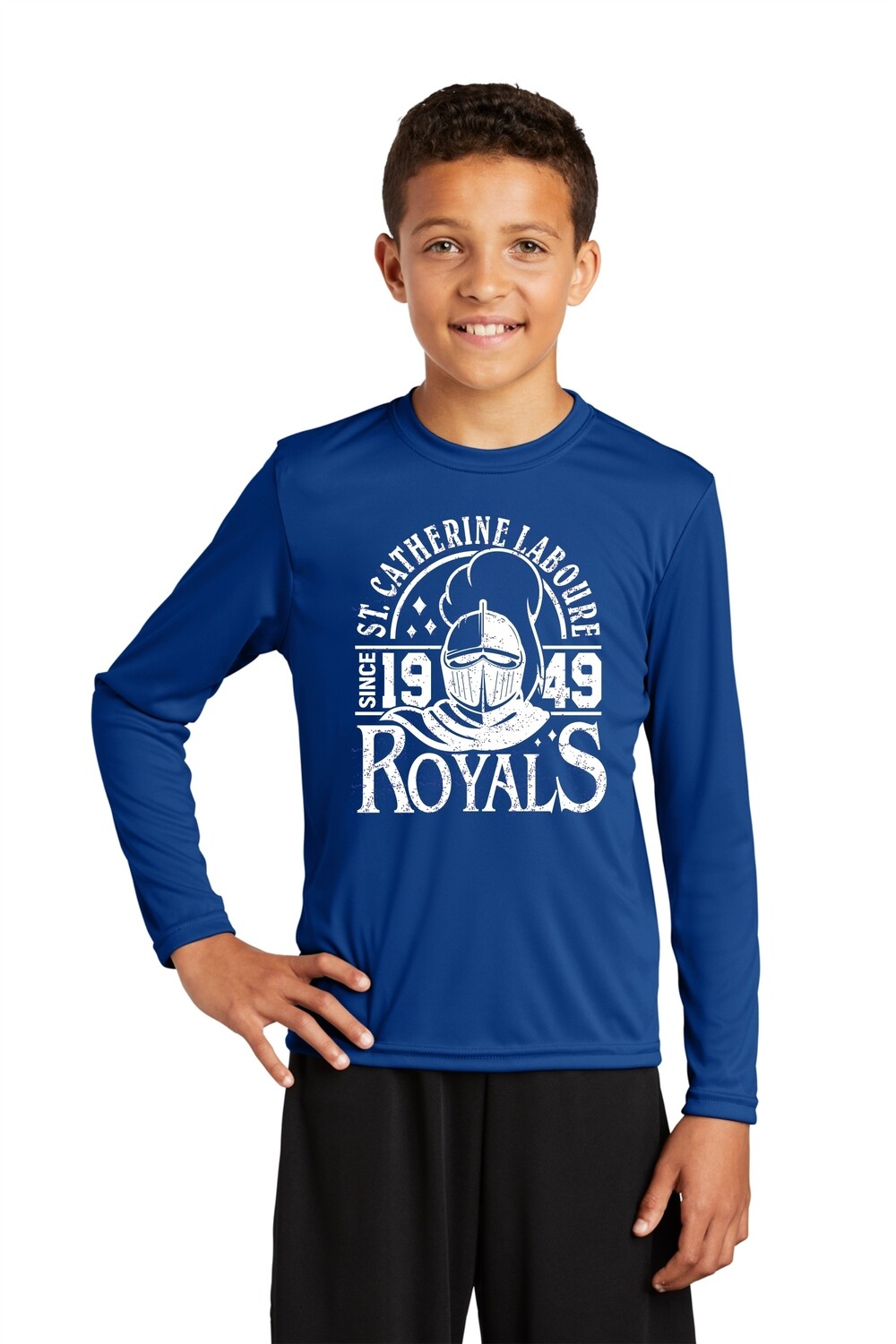 Youth Long Sleeve PosiCharge® Competitor Tee