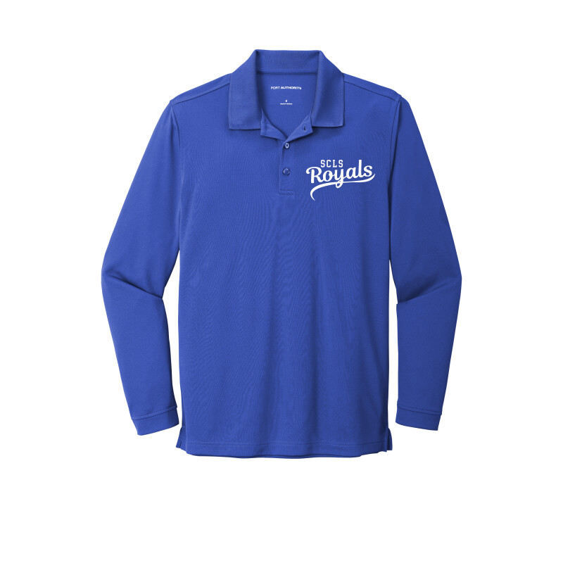 Unisex Dry Zone UV Micro-Mesh Long Sleeve Polo