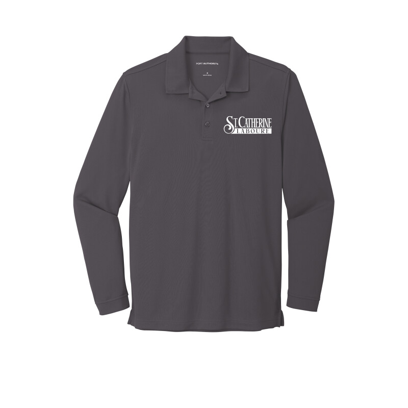 Unisex Dry Zone UV Micro-Mesh Long Sleeve Polo