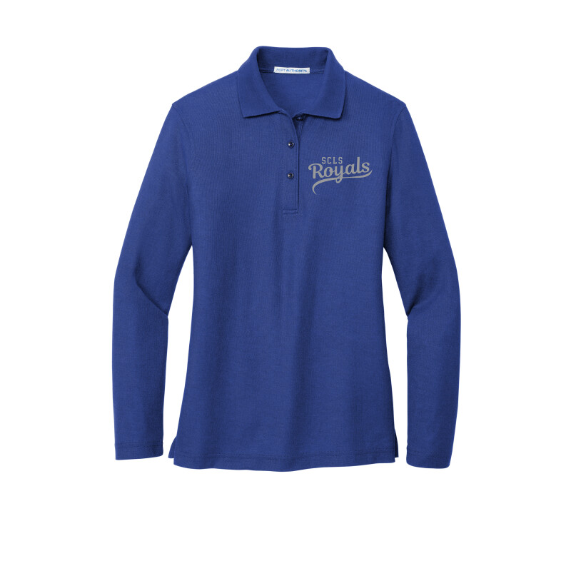 Ladies Silk Touch™ Long Sleeve Polo