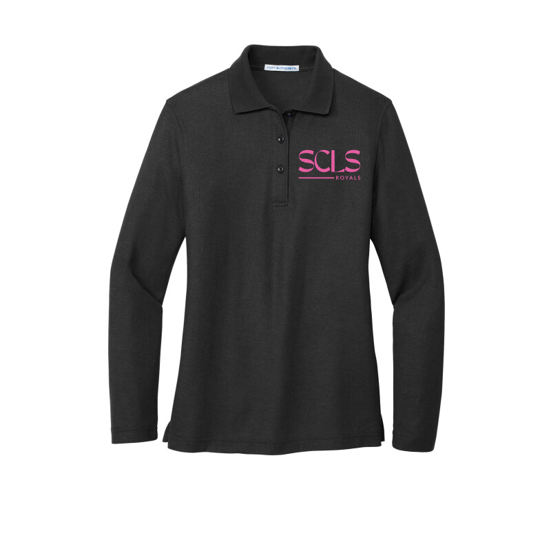 Ladies Silk Touch™ Long Sleeve Polo