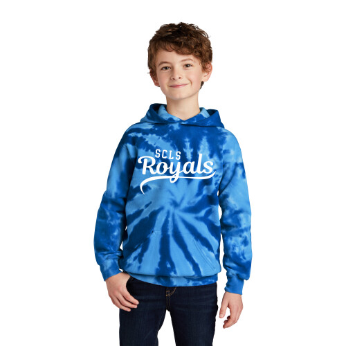 Youth Tie-Dye Pullover Hooded Sweatshirt