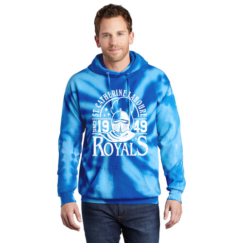 Unisex Tie-Dye Pullover Hooded Sweatshirt