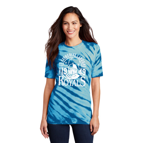 Unisex Tiger Stripe Tie-Dye Tee