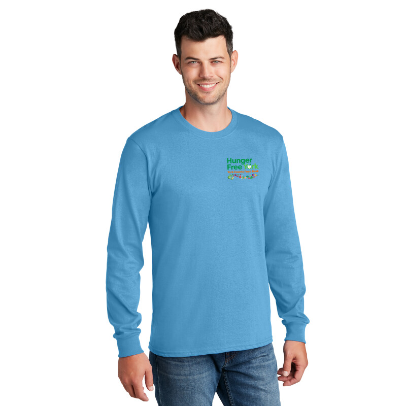 Unisex Long Sleeve Core Cotton Tee