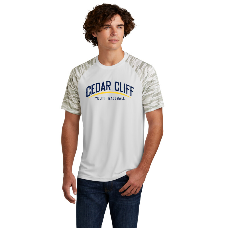 Sport-Tek Drift Camo Colorblock Tee