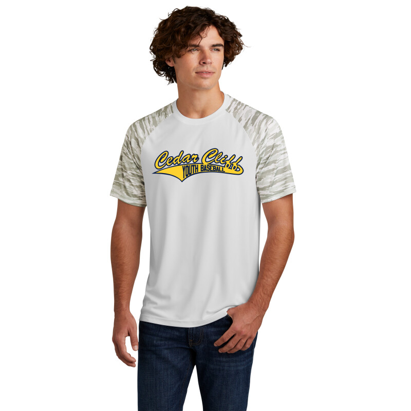 Sport-Tek Drift Camo Colorblock Tee