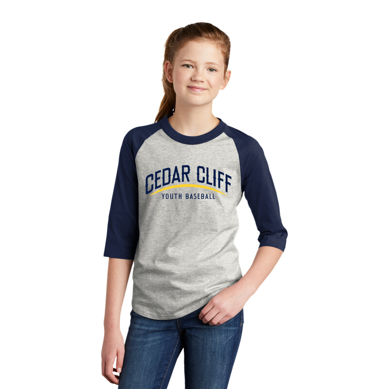 Sport-Tek Youth Colorblock Raglan Jersey