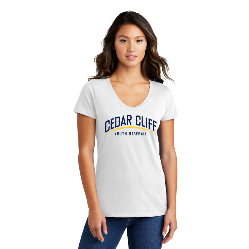 Port &amp; Company® Ladies Fan Favorite™ V-Neck Tee