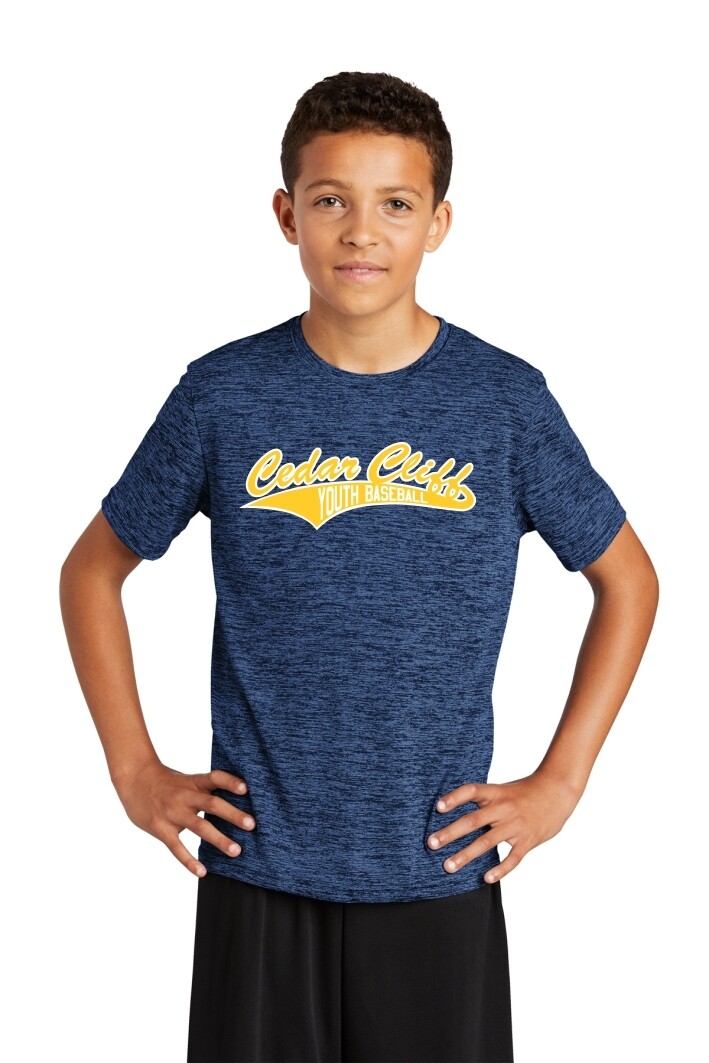 Sport-Tek YOUTH Electric Heather Sporty Tee