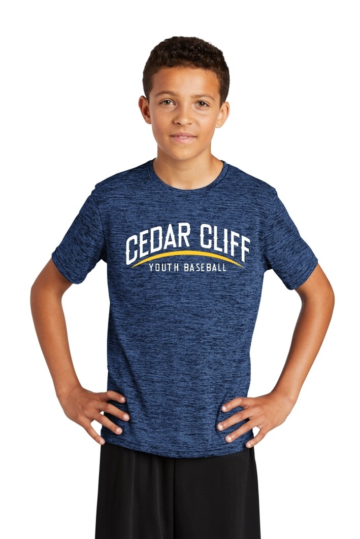 Sport-Tek YOUTH Electric Heather Sporty Tee