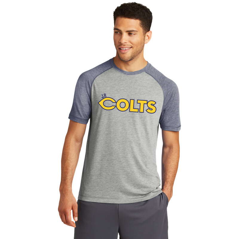 Sport-Tek Tri-Blend Wicking Raglan Tee